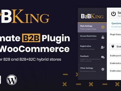 B2BKing 5.5.30 ? The Ultimate WooCommerce B2B & Wholesale Plugin – GPL Download (Latest Version)