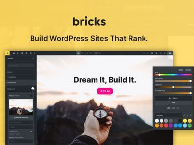 brick website builder plugin for wordpress